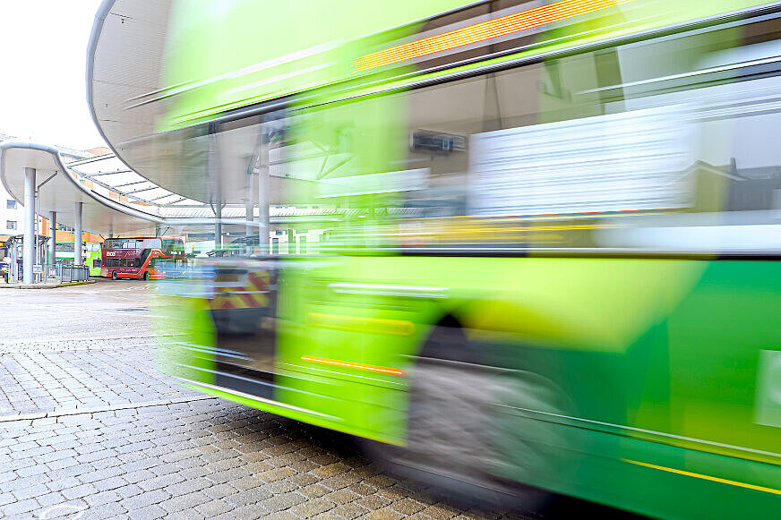 ein Bus der Marke FlixBus